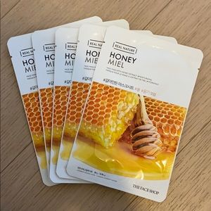 REAL NATURE Face Mask Honey